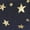 Navy Blue, variant on INSPIRE CHIC Women's Mock Neck Sheer Long Sleeve Flared Gilding Star Shiny Dress XS Burgundy
