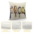thumbnail image 4 of GOSMITH  Outdoor Birds Pillows Decorative Throw Pillows Single Large Watercolor Hand-Painted Oil Painting Birds Pillow Cases,Spring Summer Decorations Square Cushion Covers for Couch Sofa, 4 of 5