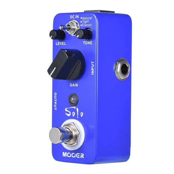 Pedal de efecto MOOER SOLO Pedal de efecto de guitarra de distorsión High-gain True Bypass Mooer Audio Pedal de efecto