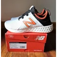 thumbnail image 2 of New Balance Fresh Foam Cruz V1 Reissue White Black Red Sneakers Mesh Men Sz 11.5, 2 of 6