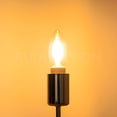 Ruiandsion E12 LED Light Bulb, 120V 2W 200LM 2200K Amber, B10 ...