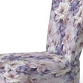 thumbnail image 4 of Designart "Delicate Floral Ethereality II" Purple Floral Upholstered Accent Chair - Cottage Arm Chair For Bedroom, 4 of 7