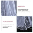 thumbnail image 6 of Foxnovo Safe and Strong Romantic Bed Netting for Student Bedrooms - 2Pcs, 6 of 8