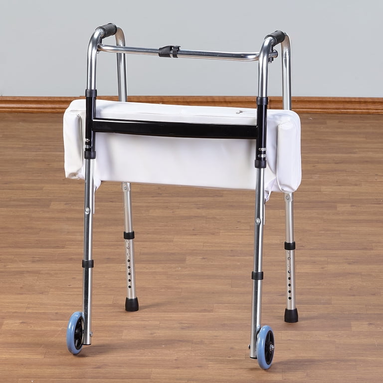 Fox Valley Traders Walker Rest Seat supports up to 250 lbs