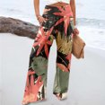 thumbnail image 1 of WILLBEST Pantalones Casuales para Mujer, Cintura Alta Elástica, Pierna Ancha, Largos, con Bolsillos, Opciones Cómodas y elegantes para Uso Diario. Mediana, 1 of 4