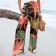 thumbnail image 1 of WILLBEST Pantalones Casuales para Mujer, Cintura Alta Elástica, Pierna Ancha, Largos, con Bolsillos, Opciones Cómodas y elegantes para Uso Diario. Mediana, 1 of 4