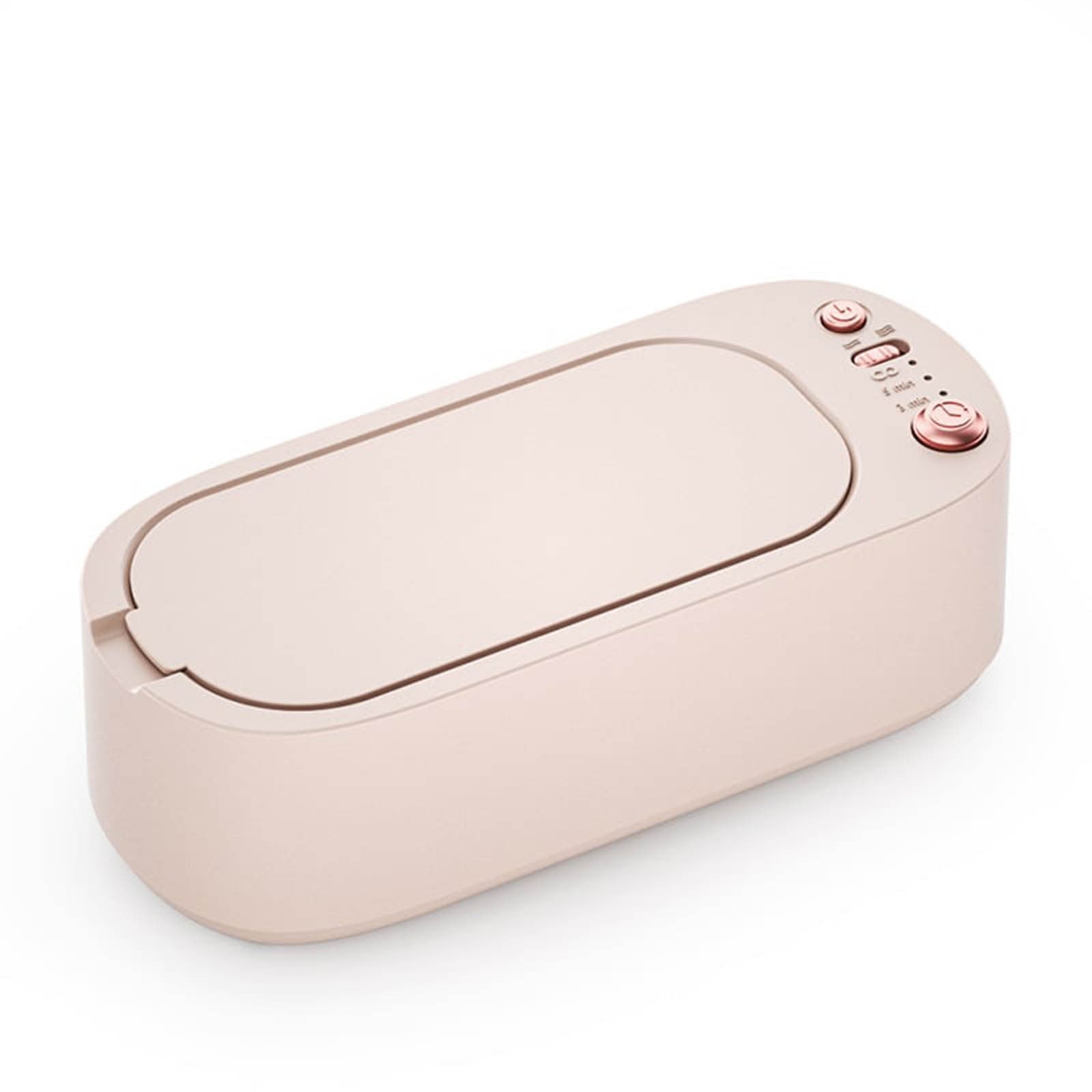 Portable Jewelry Cleaner, Ultrasonic Jewelry Cleaning Machine for Glasses, Braces, Watches, Dentures, Razors, Household Ultrasonic Cleaner, Quiet 3-Mode System, Deep Crevice Cleaning, 1 Unit Included