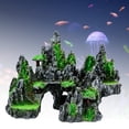 thumbnail image 3 of Mdesiwst Resin Simulation Mountain Rockery Aquarium Ornament Fish Tank Landscape Crafts, 3 of 8