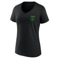 thumbnail image 2 of Women's Black Austin FC Team Hometown Collection V-Neck T-Shirt, 2 of 3