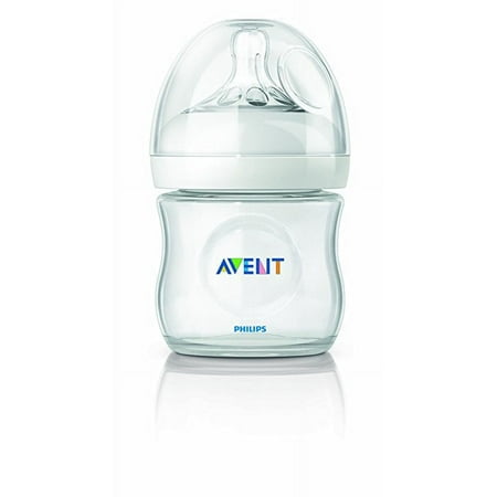 Philips Avent BPA Free Natural Polypropylene Bottle, 4 Ounce, 1 Pack