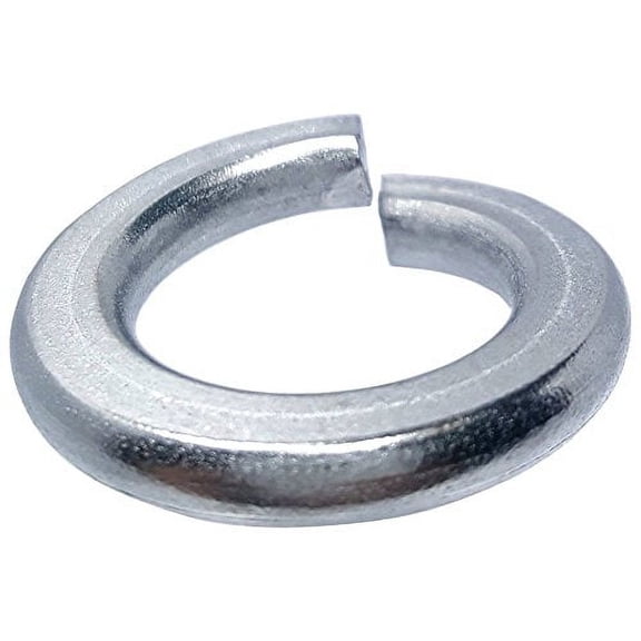 3/8" Medium Split Lock Washers, Stainless Steel 18-8, Plain Finish, Quantity 100 By Fastenere