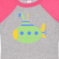 thumbnail image 4 of Inktastic Cute Green Submarine Boys or Girls Baby Bodysuit, 4 of 5