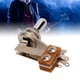 thumbnail image 5 of Interruptor De Palanca De 3 Vías, Material De Metal Resistente Al Desgaste, Selector De Pastilla En Forma De L Duradero Con Perilla De Punta Para Guitarras Eléctricas LP ANGGREK gorra plateada, 5 of 8