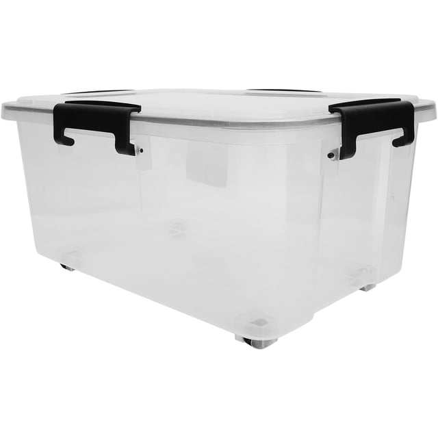 WRITWAA Plástico Transparente Resistente Para Almacenar Arroz Y En Cocina