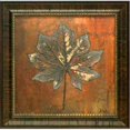 thumbnail image 1 of Artistic Reflections Su064 15 x 15 Po Érable II Texture Enduit Feuille Collage Art Imprimer, 1 of 1