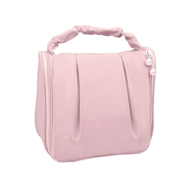 Waterproof Hanging Cosmetic Bag, Travel Toiletry Organizer with Multiple Pockets, Portable Makeup Case for Gym, Trips, and Daily Use