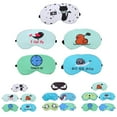 thumbnail image 3 of Bangcool 5PCS Sleep Mask Fashion Cute Cartoon Soft Eye Mask Sleep Eye Shade with Ice Pack, 3 of 10