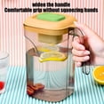 thumbnail image 6 of Cold Drink Jug Cup Transparent Jug Drinkware Cold Kettle Coffee Cold Brew Pot Home Use Large Capacity Beverage JuiceTea Drink Bucket, 6 of 7