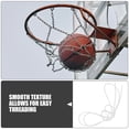 thumbnail image 3 of OUNONA 4Pcs Durable Nylon Basketball Frame Rope for Hoop Net Threading and Sports Net Replacement, 3 of 8
