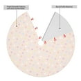 thumbnail image 2 of Lsque Colorful Dots Print Christmas Tree Skirt, Tree Skirt with Ties or Velcro, Perfect for Holiday Decorations, Halloween, and New Year-30", 2 of 7