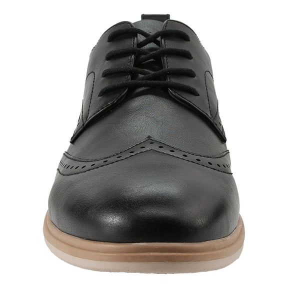 Deer Stags Mens Delgado SUPRO Comfort Wingtip Dress Oxford - Black - 8 Medium