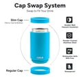thumbnail image 4 of DUALIE 3 in 1 Insulated Can Cooler - Universal Size for 12 oz Cans, Slim Cans, and Bottles - Glacier, 4 of 6