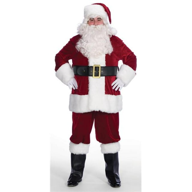 Halco AE6591LG Costume de Père Noël en Velours, Grand 42-48