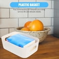 thumbnail image 4 of Shisuyan Small Storage Bins White 6Pcs 8*5.3*2.6in, 4 of 8