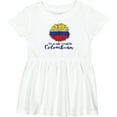 thumbnail image 3 of Inktastic I'm So Cute, I Must Be Colombian Sunflower Girls Baby Dress, 3 of 5