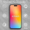 thumbnail image 2 of TEMOGU-[3-Pack] Screen Protector For iPhone 16 Pro Max Tempered Glass, Case-Friendly, HD Clear, Anti Scratch, No-Bubble, Easy to install, 2 of 4