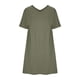 thumbnail image 4 of Puntoco Vestido De Manga Corta Con Cuello En V, Vestido De Verano De Manga Corta De Color Sólido Para Mujer Verde Xxl, 4 of 5