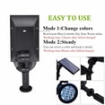 thumbnail image 4 of Foco de luz LED Solar para jardín, cambio automático, 7 colores, luz Solar para exteriores, para patio, iluminación de césped, impermeable, 1 Uds. Xemadio 2022935, 4 of 9