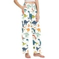 thumbnail image 2 of FORMRS Women's Pajama Pants with Pockets Soft Comfy Loungewear Sleep Bottom, Sizes S-2XL, Dinosaur Pattern, 2 of 8