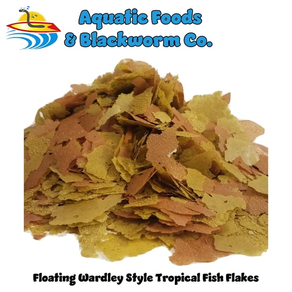Wardley style Tropical Fish Flakes in Bulk, Essential Flakes by Zeigler…1/2-lb