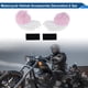 thumbnail image 2 of Accesorios para Cascos de Motocicleta Decoración Alas Arale con Bola Rosa Claro para Cascos de Motocicleta, Bicicleta, Esquí, Pegatina de Peluche Blanca 2 Juegos, 2 of 6