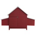 thumbnail image 3 of vidaXL Chicken Coop Red 157x97x110 cm Wood, 3 of 4