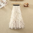 thumbnail image 1 of Haivin Jupe en Maille Décontractée pour Femmes Printemps et Été avec Sensation Secondaire, 1 of 9