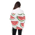 thumbnail image 4 of FORMRS Womens Scarf Winter Soft Long Big Warm Shawls Wrap Tassel Scarves, Cute Watermelon, 4 of 9