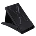 thumbnail image 2 of Cuña para ruedas, tope de neumáticos, estable, confiable, portátil, conveniente, plegable, para coche, remolque, autocaravana, etc. Negro, 2 of 8