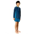 thumbnail image 2 of Rugged Shark Boys Long Sleeve Half Zip Rash Guard, Sizes 4-16, 2 of 8