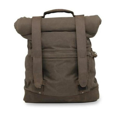 Burly Brand B15-1020D Roll Top Backpack