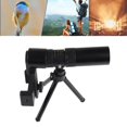 thumbnail image 1 of Con un telescopio monocular 10x-300x aumento de lente de 40 mm monocular con soporte para teléfono y mini trípode para conciones de observación de aves, 1 of 7