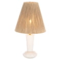 thumbnail image 2 of Safavieh Andez 12" Modern Marble/Fabric Table Lamp, White, 2 of 5