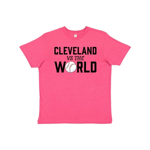 Inktastic Cleveland Vs. the World with baseball Youth T-Shirt