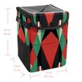 thumbnail image 5 of Palestine Foldable Mini Trash Can with Lid - Leak-Proof Car Garbage Can for Hanging Storage Bag, 5 of 6