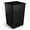 Black, variant on 19 Gallon Gray Square Trash Can,Plastic,Commercial Use