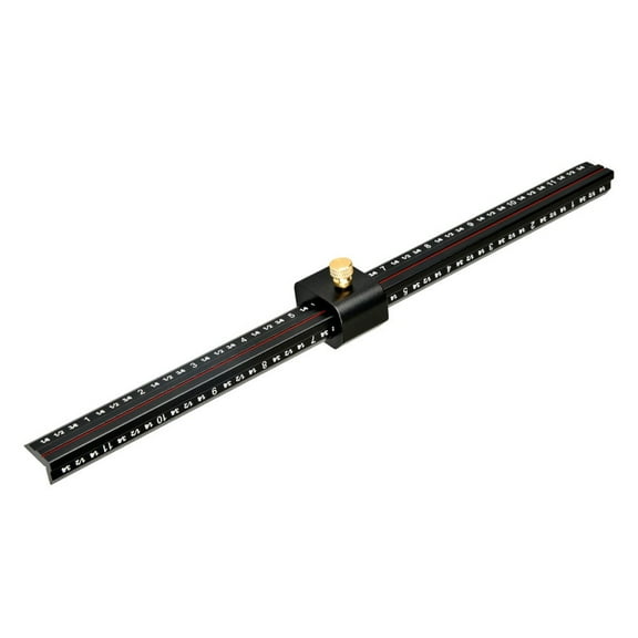 L Type Adjustable Limit Marking Ruler Length Depth Measurement Draw Lines
