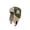 Green, variant on Unisex Winter Trapper Hat with Ear Flaps, Warm Winter Russian Aviator Ushanka Ski Cap for Men Women, Black