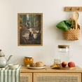 thumbnail image 2 of WFSposter Jesus and the Lamb Canvas Wall Art Jesus running with the lamb after losing Picture Canvas Print Christian Home Decor, 2 of 5