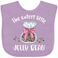 thumbnail image 3 of Inktastic The Cutest Little Jelly Bean Boys or Girls Baby Bib, 3 of 4